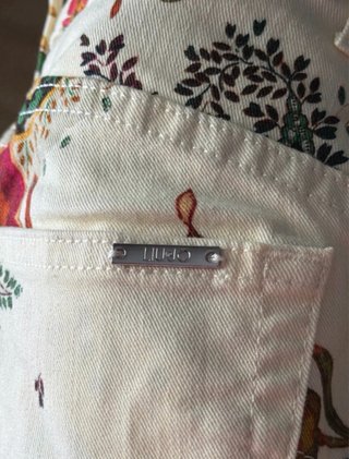 Pantalones Liu Jo Estampado Floral Talla 28