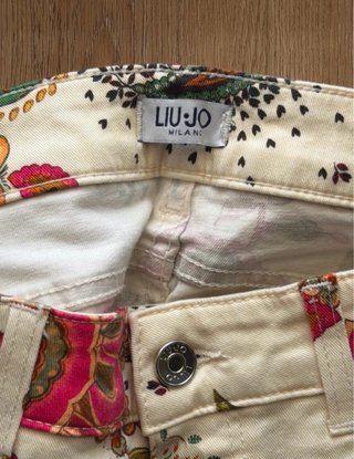 Pantalones Liu Jo Estampado Floral Talla 28