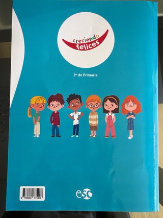 Creciendo felices, 3o de Primaria