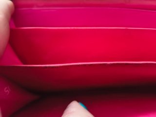 Cartera Tous piel roja con oso