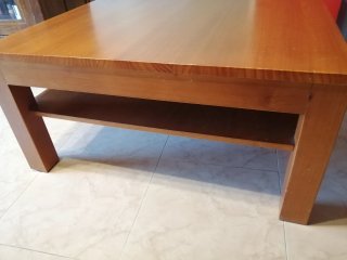 Mesa de centro madera maciza