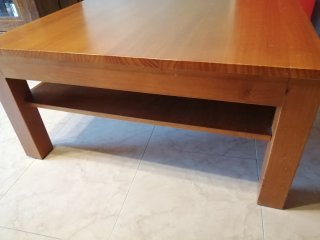 Mesa de centro madera maciza