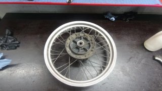Llanta Trasera Kawasaki KL 650 Tengai 1990