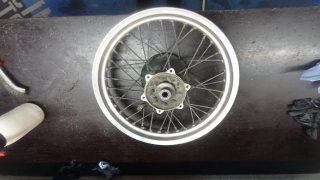 Llanta Trasera Kawasaki KL 650 Tengai 1990