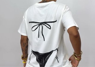 Conjunto Camiseta y Falda Pareo Lentejuelas