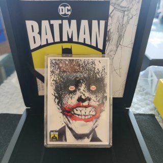 Moneda Plata Joker 5oz-Batman
