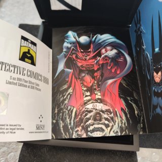 Moneda Plata Joker 5oz-Batman