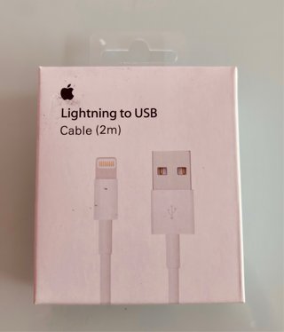 Cable Lightning a USB Iphone 2m