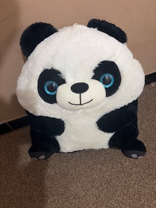 Peluche Panda Grande Ojos Azules