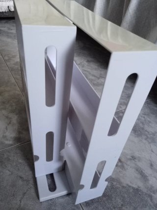 Especiero de PVC blanco