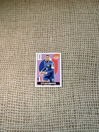 Cromo Kylian Mbappé Extra Sticker Panini Mundial