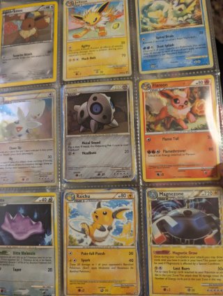 Lote Cartas Pokémon: Zapdos, Dugtrio, Leafeon, Mew