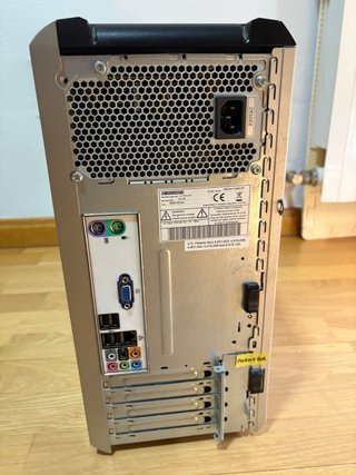Packard Bell Ordenador Sobremesa Negro/Plata