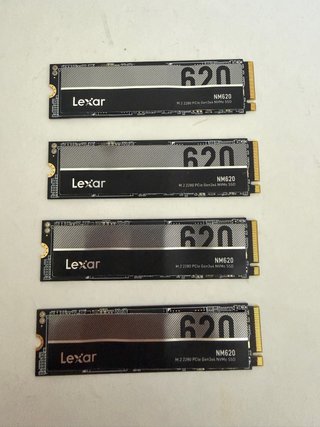 4x Lexar NM620 SSD Interno 256GB