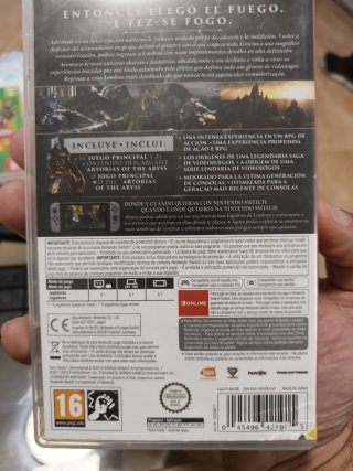 Dark Souls Remastered Nintendo Switch