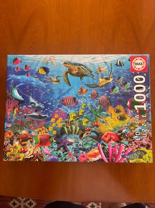 Puzzle Educa 1000 Piezas Mundo Marino