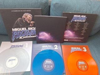 Miguel Ríos Rock & Ríos 40 Años Después Vinilos