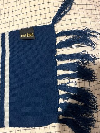 Bufanda Oficial Harry Potter Ravenclaw Azul/Blanco