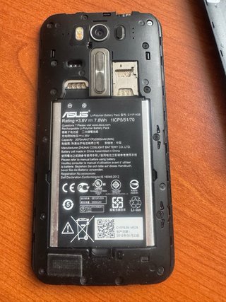 Smartphone ASUS ZOOED Nero