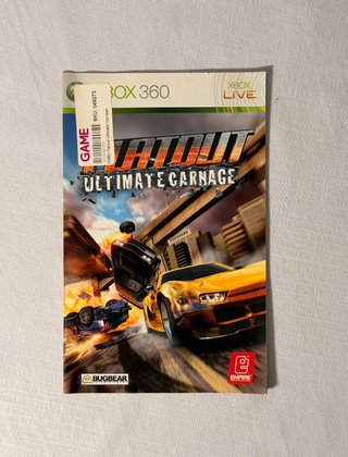 FlatOut Ultimate Carnage Xbox 360 Completo
