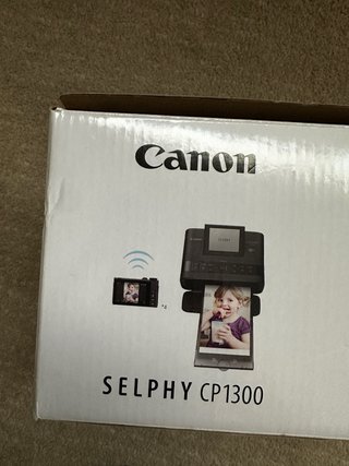 Impresora Canon Selphy CP1300 usada en una ocasion