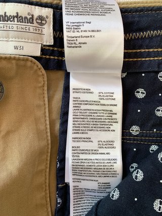 Pantalón Bermuda Cargo Timberland Talla 31