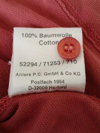 Polo Pierre Cardin Cotone Salmone XXL