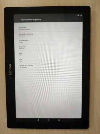 Tablet Lenovo 10.1 16GB 2GB RAM Quad-Core