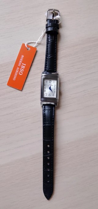 Reloj IBSO reversible Plata y Negro