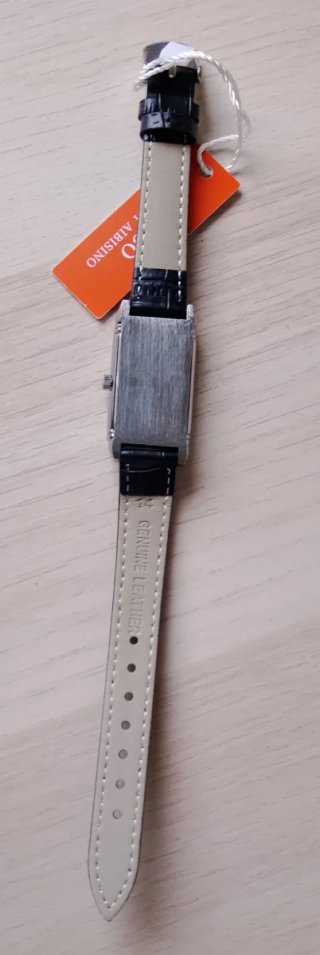 Reloj IBSO reversible Plata y Negro