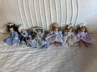 Colección 20 Muñecas Porcelana Antiguas