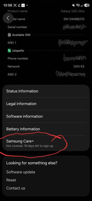 Samsung Galaxy S26 Ultra 512GB Negro