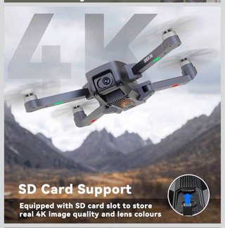 Dron TT36 GPS 4K Plegable con Maletín