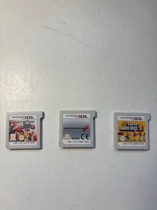 Super Smash Bros, Mario Kart 7 y Super Mario Bros2