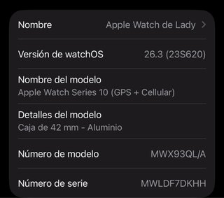 Apple Watch Series 10 Plata/Blanco