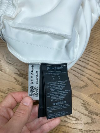 Pantalón corto Palm Angels blanco Talla M