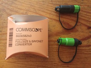 Conectores Fibra Óptica CommScope.