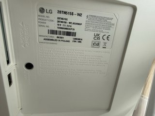 Tele Smart TV LG 28' Blanca