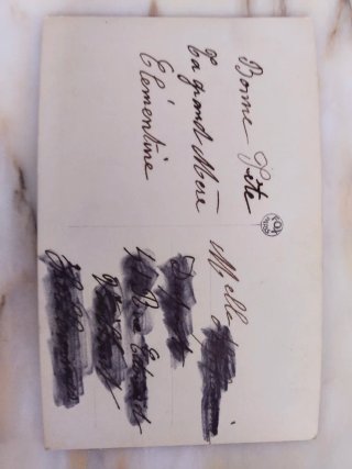 Postal Francesa Años 1900