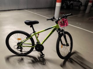 Bicicleta Rockrider 24,5 Decathlon