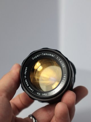 Pentax ES II + Lente Takumar 28mm 3.5 + 50mm 1.4