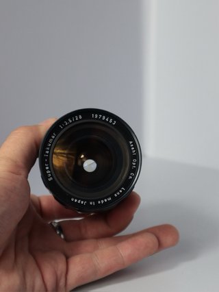 Pentax ES II + Lente Takumar 28mm 3.5 + 50mm 1.4