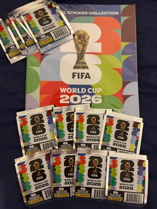 Álbum Mundial 2026 Panini + 8 Sobres
