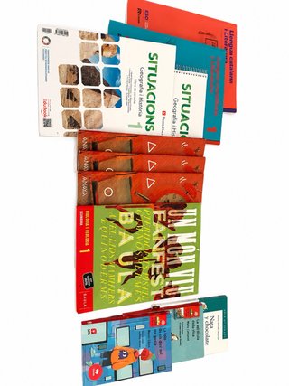 Libros de Primero Eso IES Josep Sureda y Blanes