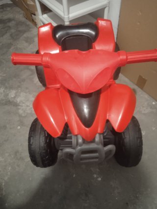 Quad bateria Feber Rojo para Niños
