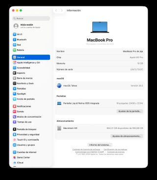 MacBook Pro M3 Pro Space Gray