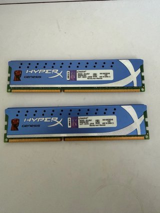 2x 4GB DDR3 1600MHz RAM HyperX Genesis