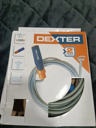 Desatascador de tuberías Dexter 5 m Ø25 mm