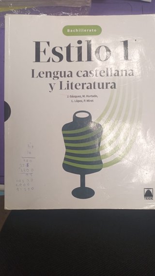 estilo 1 lengua castellana y literatura