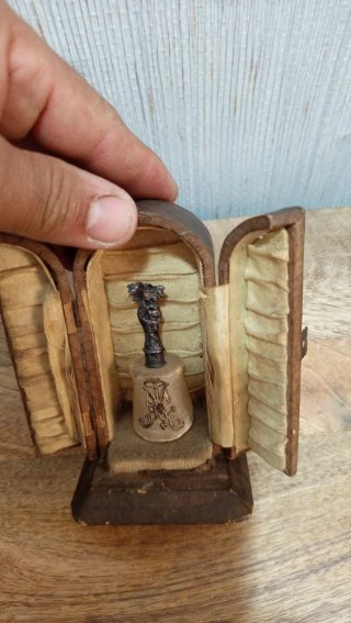 Mini Capilla Plata Virgen